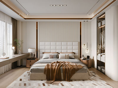 现代卧室