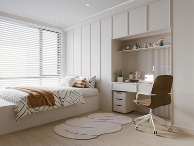 现代榻榻米卧室