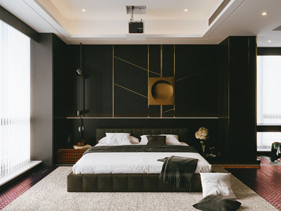 现代卧室