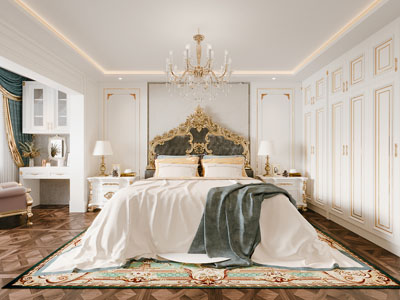 法式轻奢卧室