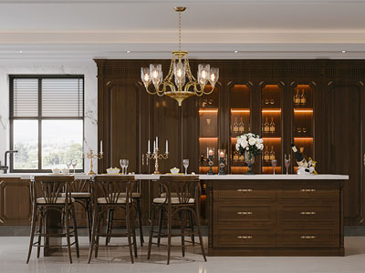 美式开放式厨房