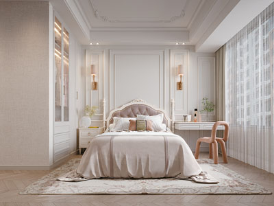 简欧卧室