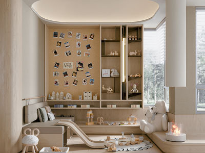 现代儿童活动娱乐休闲室