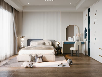 现代卧室 儿童房