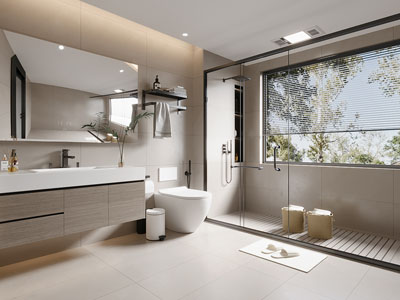 现代卫浴间 洗手间