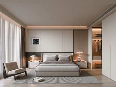 现代卧室