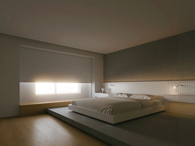 现代榻榻米卧室