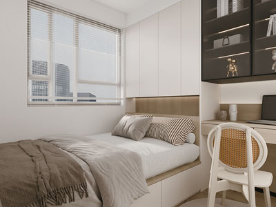 现代榻榻米卧室