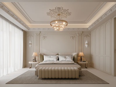 法式奶油风卧室