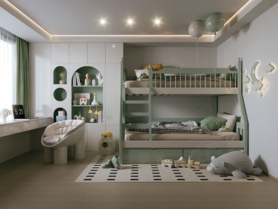 现代卧室 儿童房