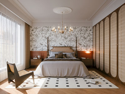 法式中古风卧室