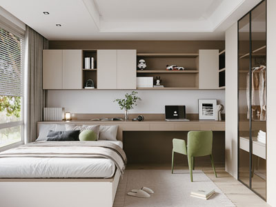 现代榻榻米卧室