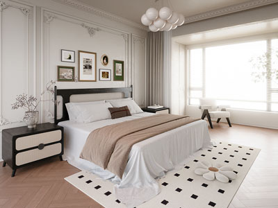 法式奶油风卧室