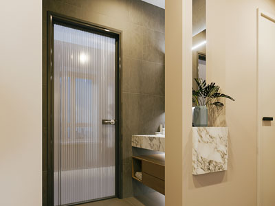 现代卫浴间 洗手间