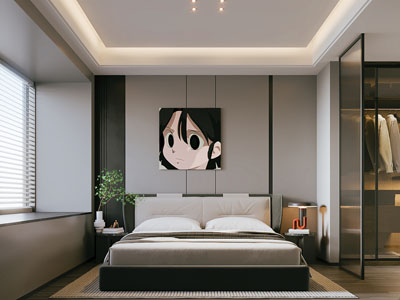 现代卧室