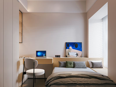 现代榻榻米卧室 儿童房 男孩房