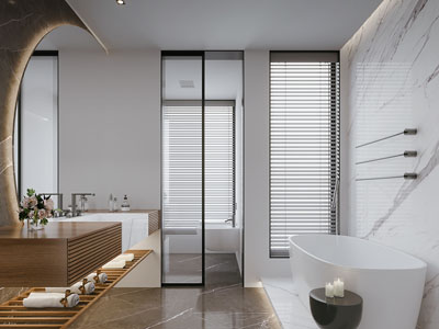 现代卫浴间 洗手间