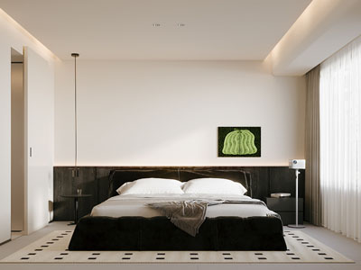 现代卧室