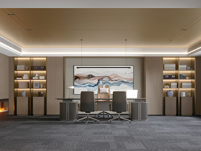 现代董事长 总经理办公室