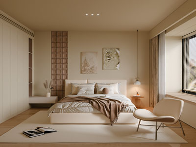 侘寂风卧室