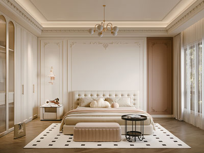 法式轻奢卧室
