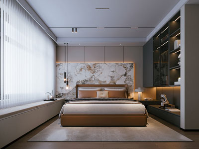 现代卧室