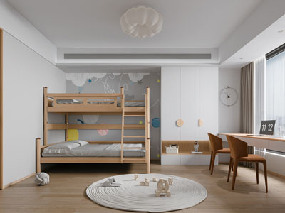 现代卧室 儿童房
