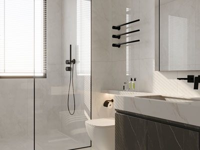 现代卫浴间 洗手间