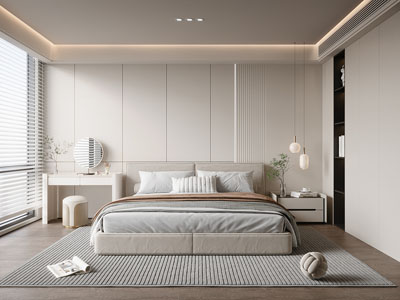现代卧室