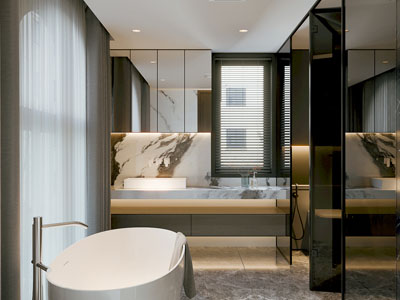 现代洗手间 卫浴间