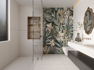 法式卫浴间 洗手间