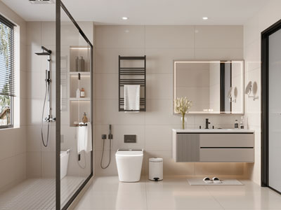 现代卫浴间 洗手间