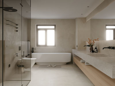 现代卫浴间 洗手间