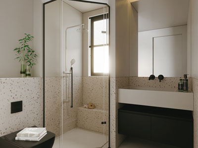 现代卫浴间 洗手间