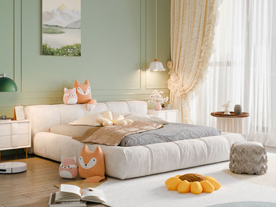 现代卧室 儿童房