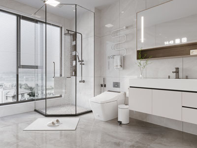 现代卫浴间 洗手间