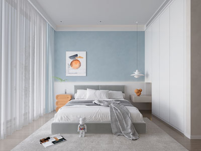 现代卧室 儿童房 男孩房