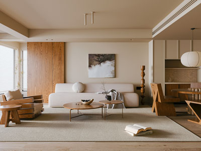 中古风客厅餐厅