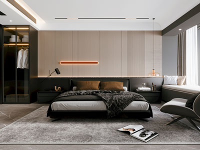 现代卧室