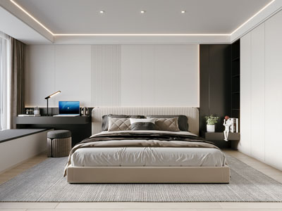 现代卧室