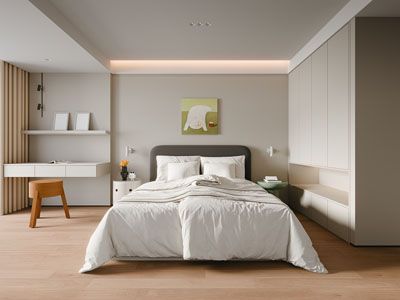 现代卧室 儿童房