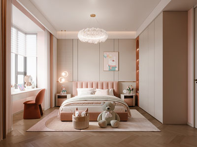 现代卧室 儿童房