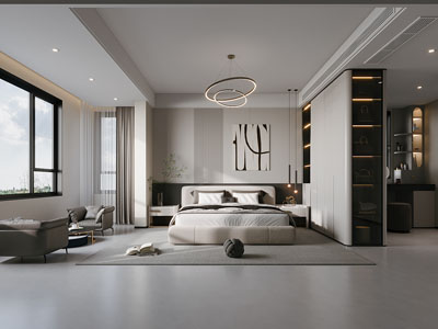 现代主卧室