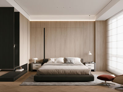 现代卧室