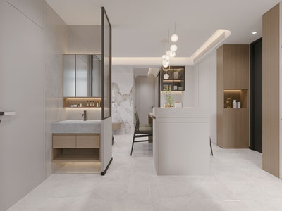 新中式洗手间 卫浴间