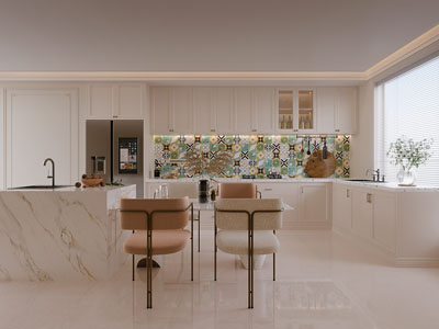 现代开放式厨房