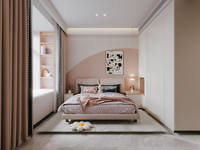 现代卧室 儿童房 男孩房