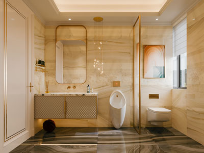 现代轻奢卫浴间 洗手间