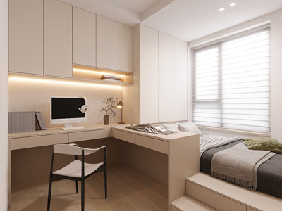 现代榻榻米卧室