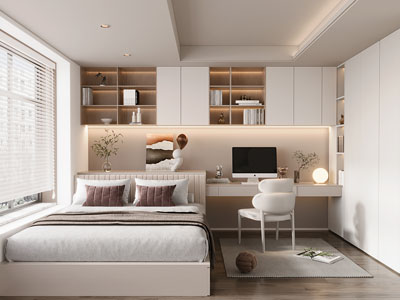 现代榻榻米卧室